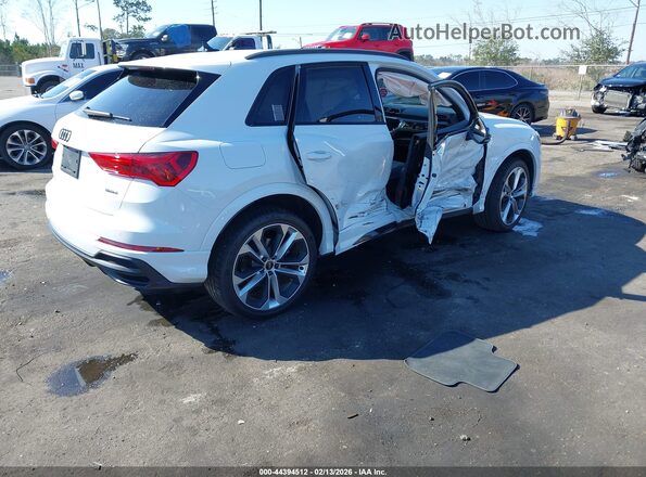 WA1EECF35N1031413 2022 AUDI Q3 White Trasero derecho