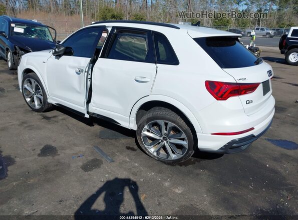 WA1EECF35N1031413 2022 AUDI Q3 White Trasero izquierdo