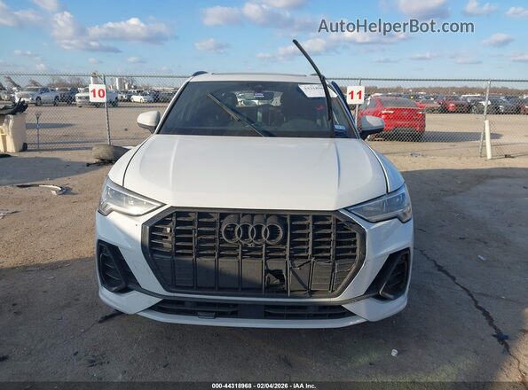 WA1EECF35R1142680 2024 AUDI Q3 White წინა პანელის ხედი