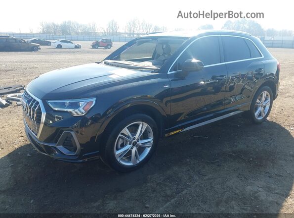 WA1EECF35R1160628 2024 AUDI Q3 Black Vista tres cuartos delantera izquierda