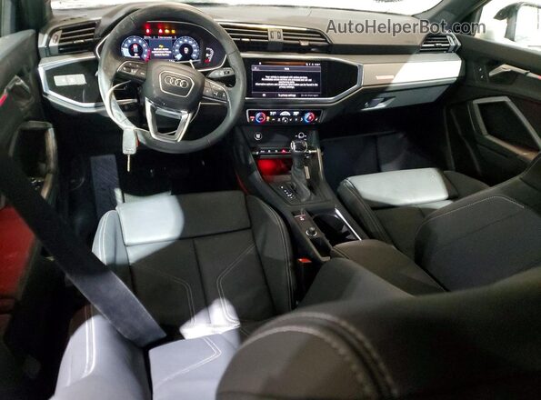 WA1EECF35R1165814 2024 AUDI Q3 Black წინა პანელის ხედი