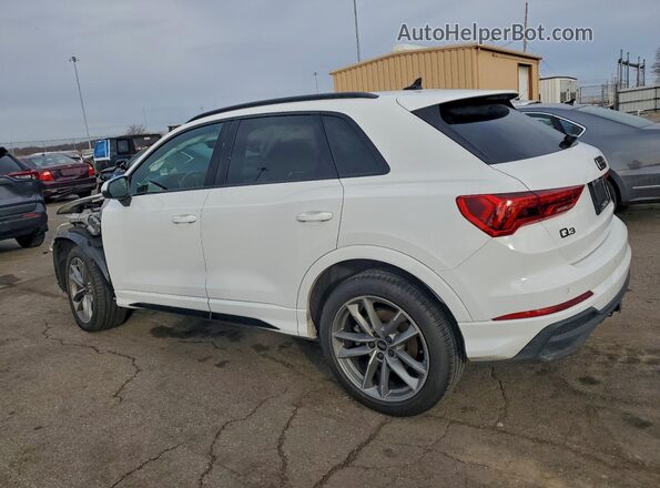 WA1EECF38R1078652 2024 AUDI Q3 White Trasero izquierdo