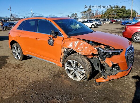 WA1EECF39K1087768 2019 AUDI Q3 Оранжевый Передняя правая четверть