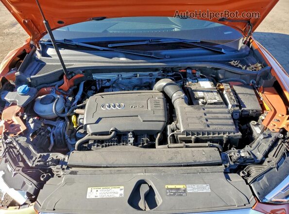 WA1EECF39K1087768 2019 AUDI Q3 Оранжевый Вид подкапотного пространства