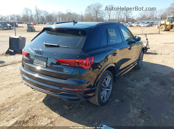 WA1EECF39P1070976 2023 AUDI Q3 Black Задня права чверть
