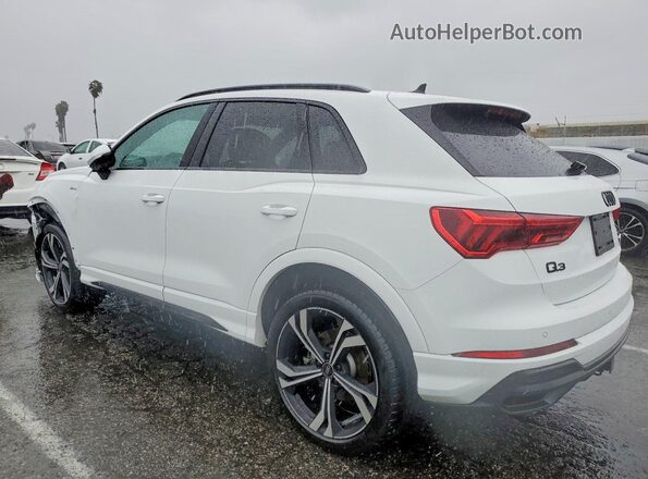 WA1EECF39R1042128 2024 AUDI Q3 Белый Задняя левая четверть