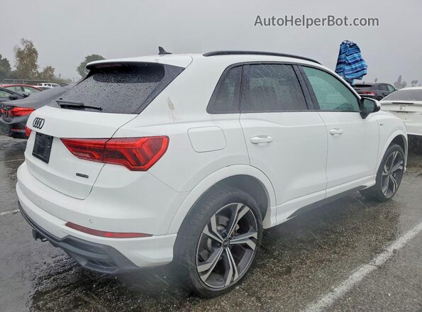 WA1EECF39R1042128 2024 AUDI Q3 Белый Задняя правая четверть