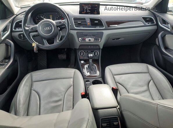 WA1EFCFS4GR014417 2016 AUDI Q3 White Առջևի վահանակի տեսք