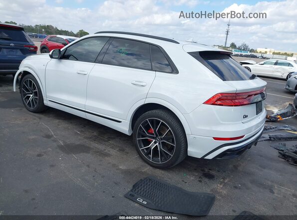 WA1EVAF16MD020212 2021 AUDI Q8 White უკანა მარცხენა