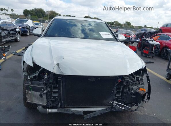 WA1EVAF16MD020212 2021 AUDI Q8 White უკანა სალონის ხედი