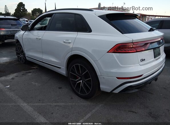 WA1EVAF17MD028402 2021 AUDI Q8 White Rear left