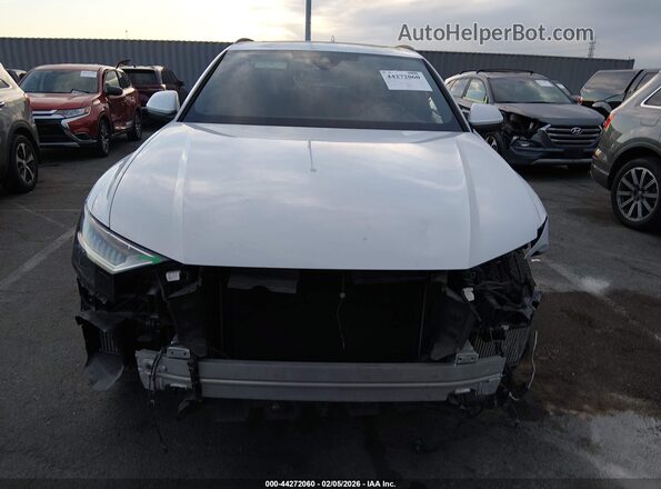 WA1EVAF17MD028402 2021 AUDI Q8 White Rear interior view