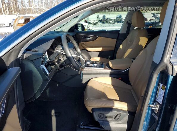 WA1EVAF18LD023580 2020 AUDI Q8 Blue Սալոնի դիմացի տեսք