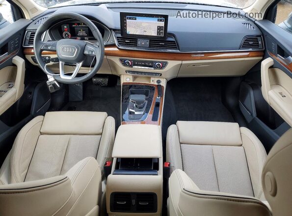WA1FAAFY4P2162653 2023 AUDI Q5 Gray Вид панелі приладів