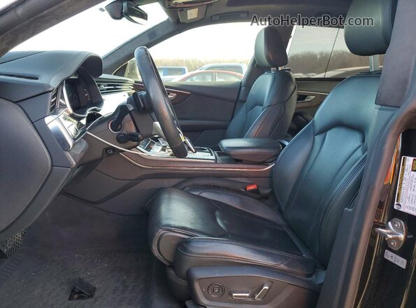 WA1FVAF16LD002053 2020 AUDI Q8 Черный Вид салона спереди