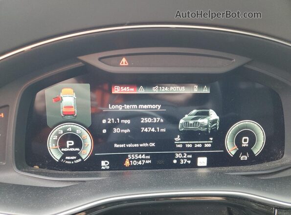 WA1FVBF10MD036822 2021 AUDI Q8 Silver 