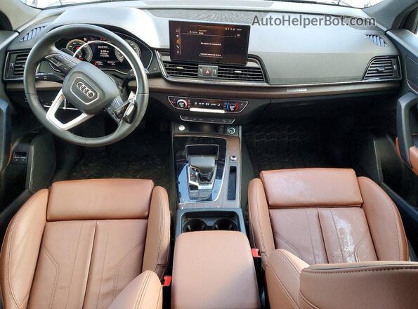 WA1G2AFY2S2065767 2025 AUDI Q5 Gray Dashboard view