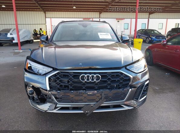 WA1G2AFY4S2024413 2025 AUDI Q5 Gray Instrument cluster view