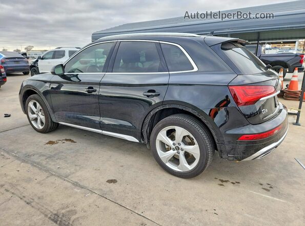 WA1GAAFY2P2071577 2023 AUDI Q5 Black უკანა მარცხენა