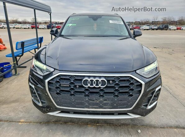 WA1GAAFY2P2071577 2023 AUDI Q5 Black წინა ხედი
