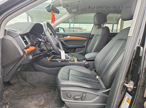 WA1GAAFY2P2071577 2023 AUDI Q5 Black წინა სალონის ხედი
