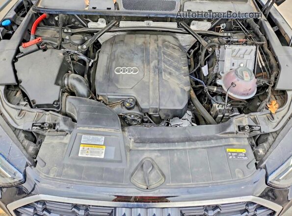 WA1GAAFY2P2071577 2023 AUDI Q5 Black უკანა სალონის ხედი