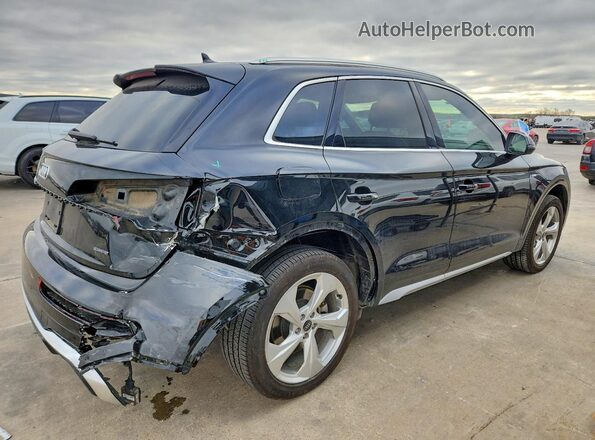 WA1GAAFY2P2071577 2023 AUDI Q5 Black უკანა მარჯვენა