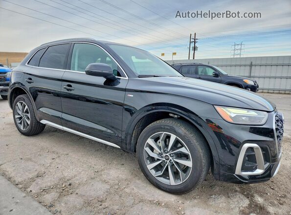 WA1GAAFY4R2137453 2024 AUDI Q5 Black წინა მარჯვენა