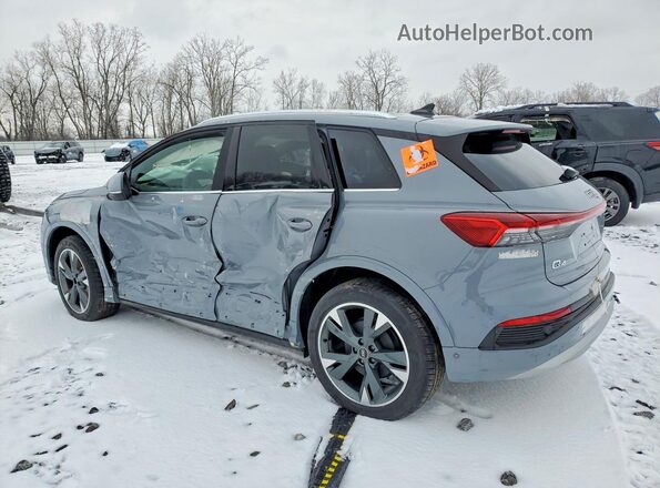 WA1H2BFZ4NP054134 2022 AUDI Q4 Gray Trasero izquierdo