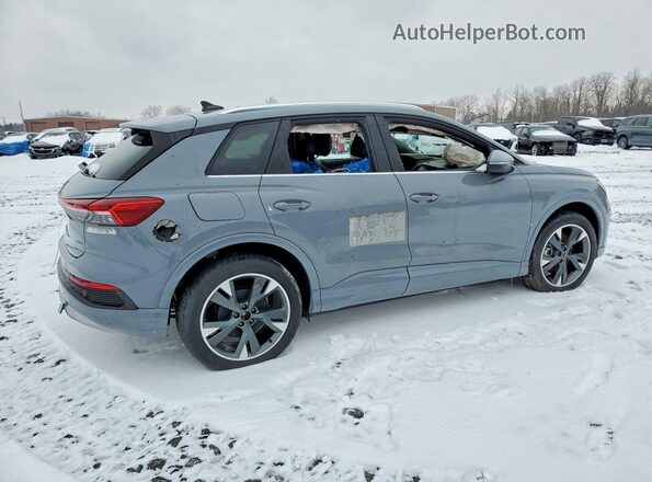 WA1H2BFZ4NP054134 2022 AUDI Q4 Gray Trasero derecho