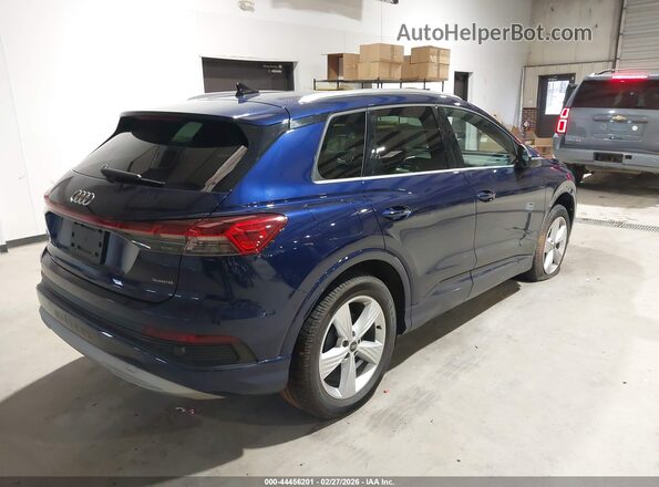WA1H2BFZ6NP049145 2022 AUDI Q4 Blue Задня права чверть