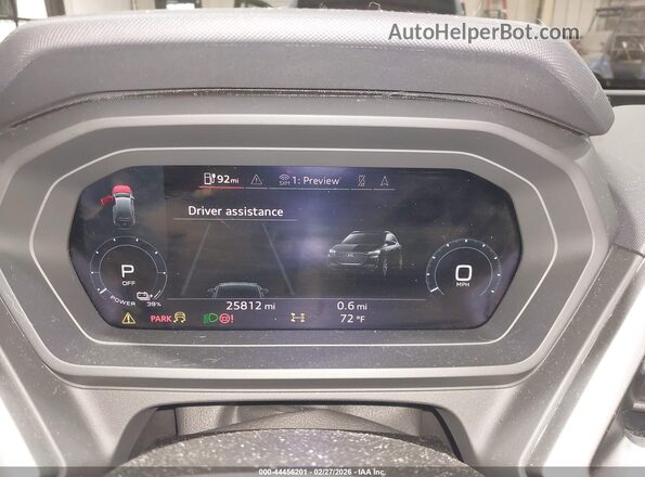 WA1H2BFZ6NP049145 2022 AUDI Q4 Blue Вид задніх сидінь