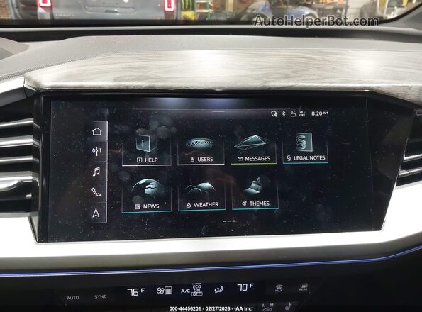 WA1H2BFZ6NP049145 2022 AUDI Q4 Blue 