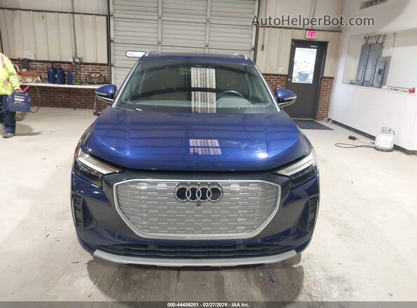 WA1H2BFZ6NP049145 2022 AUDI Q4 Blue Вид щитка приладів