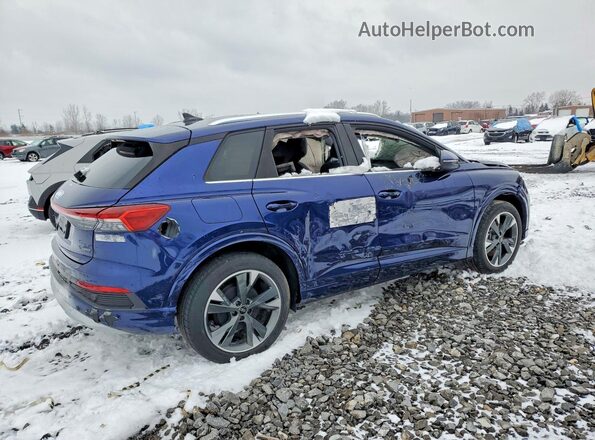 WA1J2BFZ4NP052465 2022 AUDI Q4 Blue Tył prawy