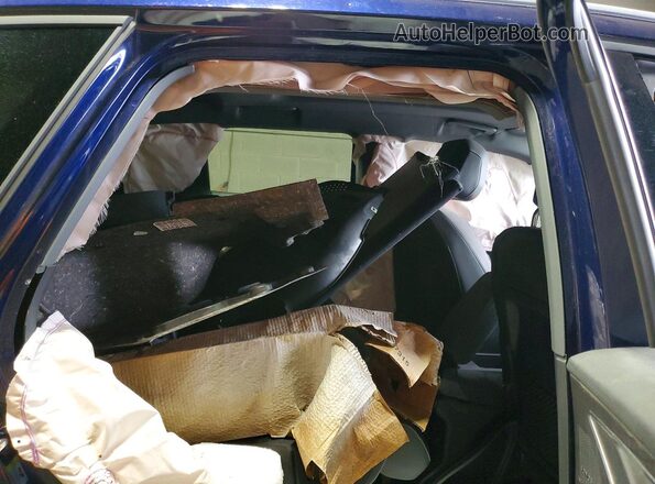 WA1J2BFZ4NP052465 2022 AUDI Q4 Blue Widok tylnych siedzeń