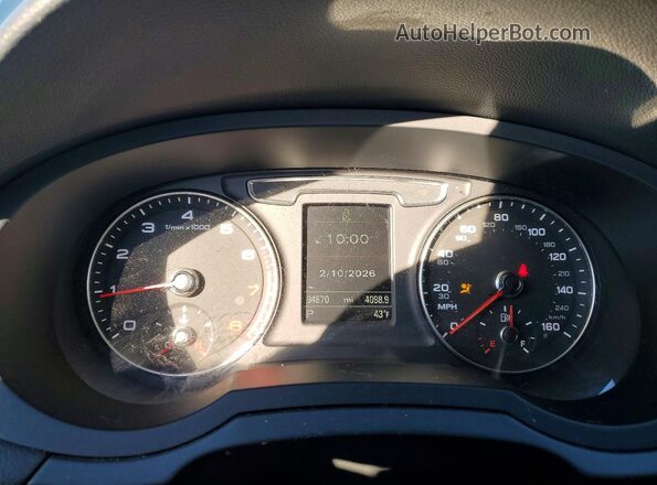 WA1JCCFSXHR008520 2017 AUDI Q3 Black Instrument cluster view