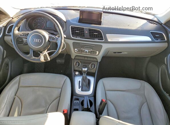 WA1JFCFS9GR014380 2016 AUDI Q3 Blue წინა პანელის ხედი