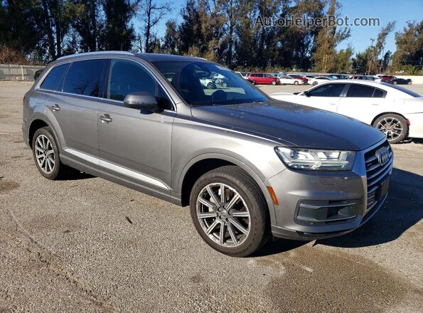 WA1LAAF70JD000962 2018 AUDI Q7 Gray Front right