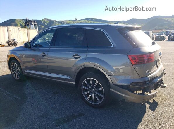 WA1LAAF70JD000962 2018 AUDI Q7 Gray Rear left