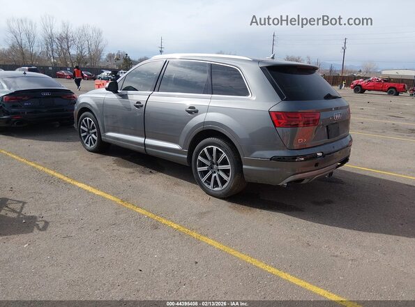 WA1LAAF72HD048716 2017 AUDI Q7 Gray Հետևի ձախ