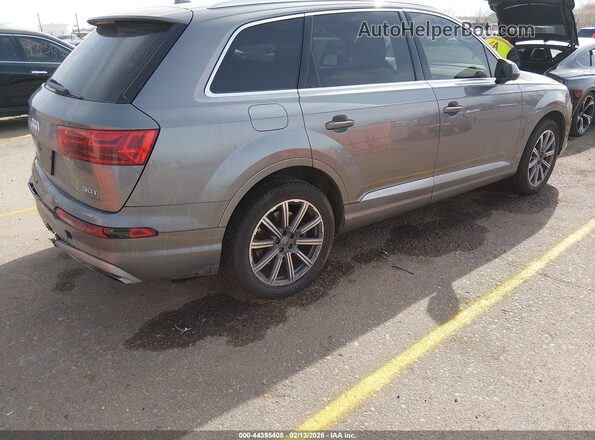WA1LAAF72HD048716 2017 AUDI Q7 Gray Հետևի աջ