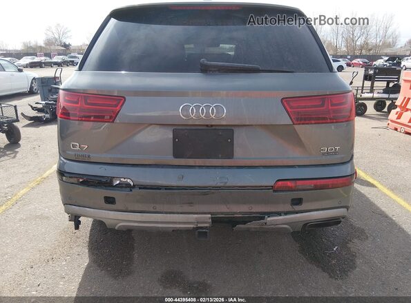 WA1LAAF72HD048716 2017 AUDI Q7 Gray 