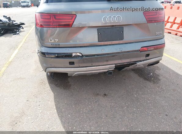 WA1LAAF72HD048716 2017 AUDI Q7 Gray Դիմացի տեսք