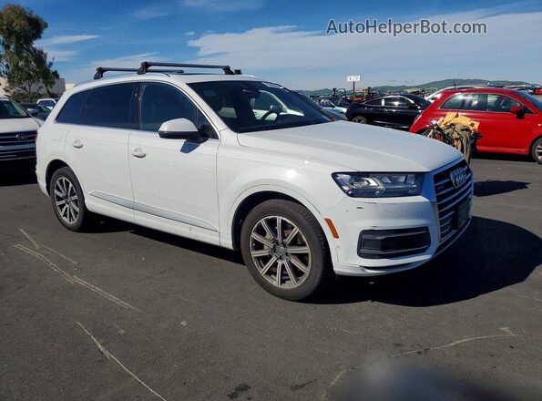WA1LAAF76KD020134 2019 AUDI Q7 White Передня права чверть