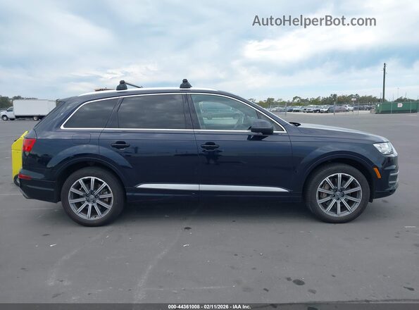 WA1LAAF77HD053166 2017 AUDI Q7 Dark Blue Սալոնի հետևի տեսք