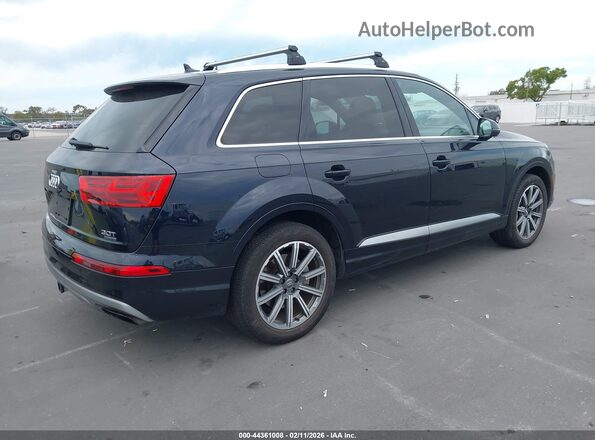 WA1LAAF77HD053166 2017 AUDI Q7 Dark Blue Հետևի աջ