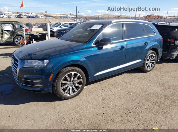 WA1LAAF77KD041283 2019 AUDI Q7 Синий Передняя левая четверть