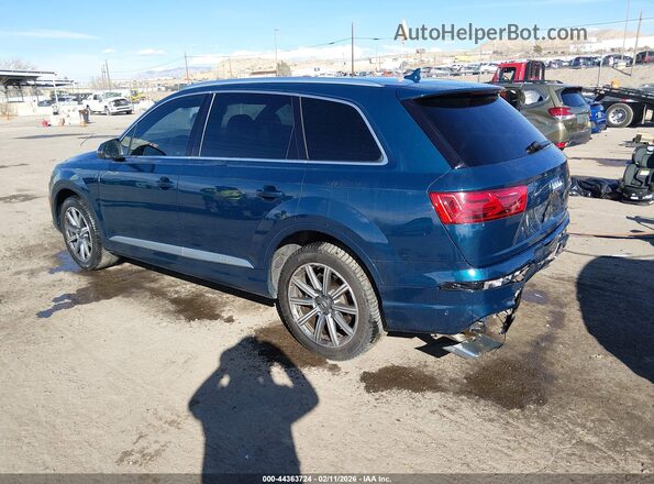 WA1LAAF77KD041283 2019 AUDI Q7 Синий Задняя левая четверть