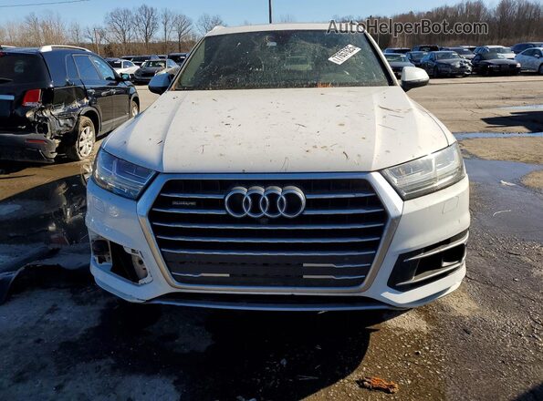 WA1LAAF79KD039700 2019 AUDI Q7 White Widok z przodu
